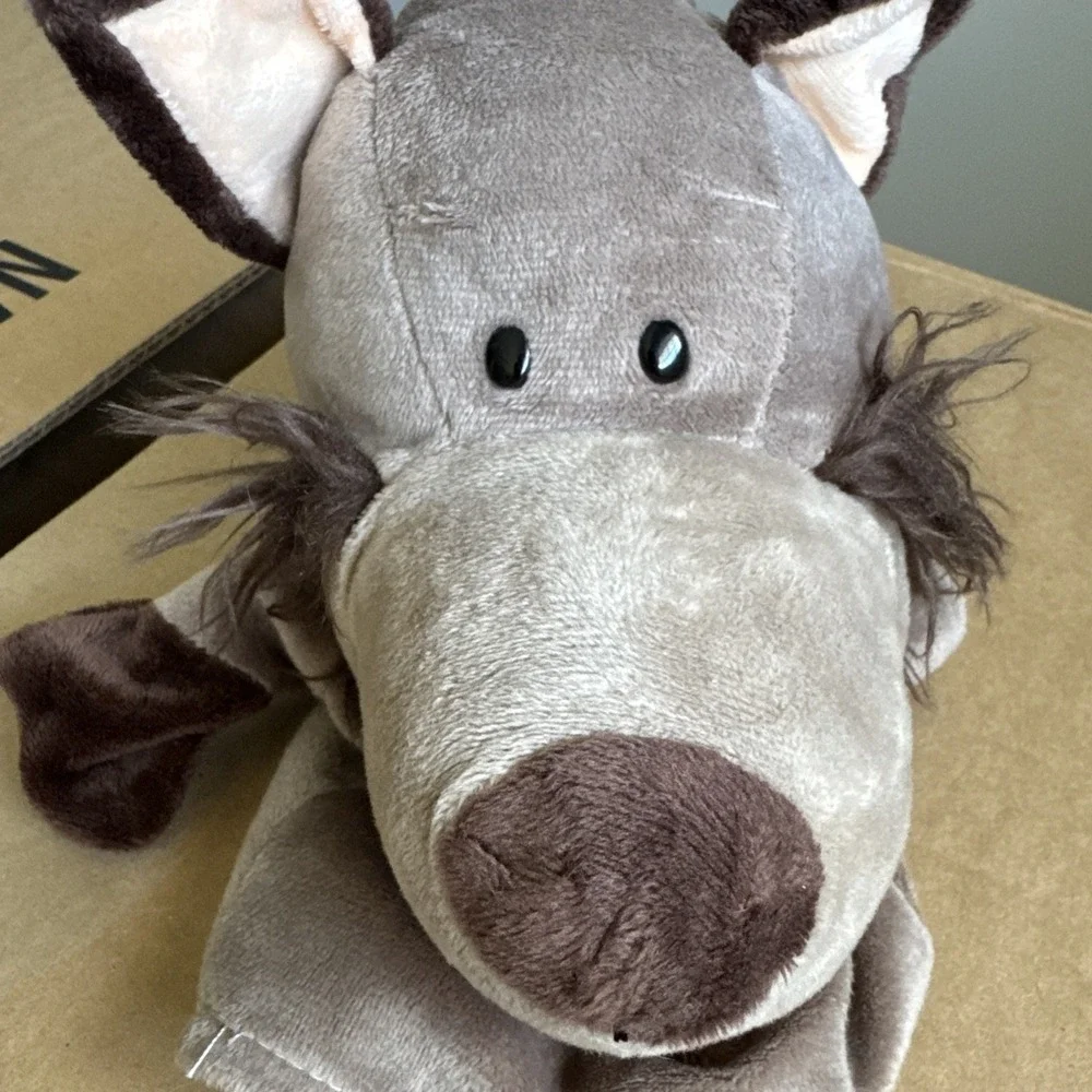 Wolf Open Mouth Hand Puppet Animal Pretend‎ Play Storytelling 9